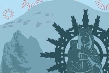 Programa de las fiestas del Pilar del Valle de los Nueve en Telde (Foto TA)